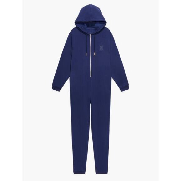 NWT SAVAGE X FENTY Forever Savage Hooded Onesie Size XS Royal Boss Blue - Picture 2 of 6